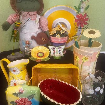 Whimsical Summer/ Spring Decor Variety