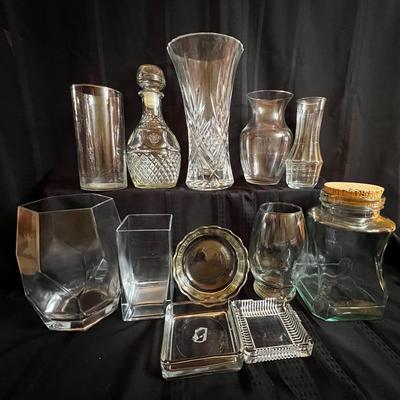 Decorative Glasses Variety & Crystal Vase 
