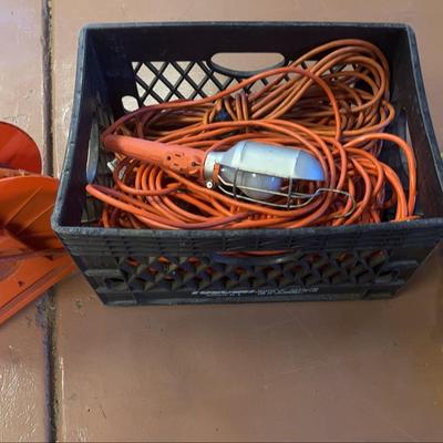 Nine Utility Extension Cords