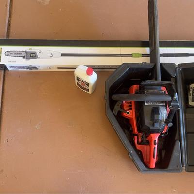 Craftsman Chainsaw and Portland Pole Saw 