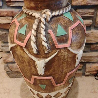 Large Western Decorative Vase