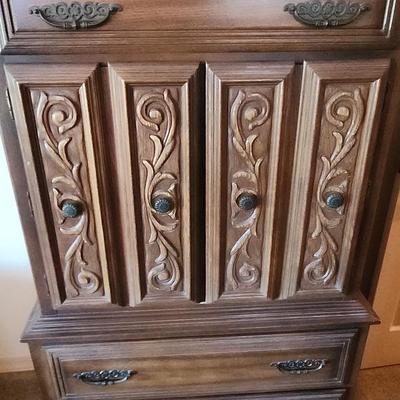 Vintage American Furniture Armoire