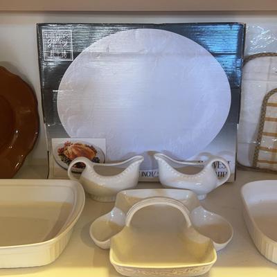 Classic White Holiday Serviceware 