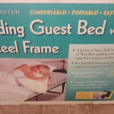 Sleep Master Folding Guest Bed With Steel Frame