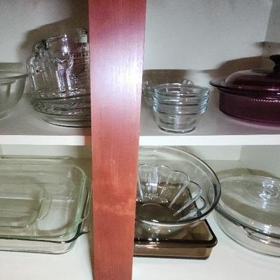 Pyrex and Anchor Glass Bakeware 