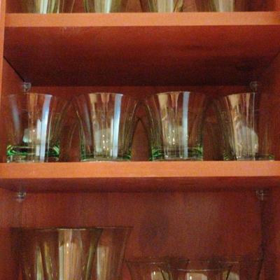 Green Glassware