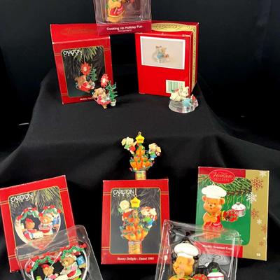 Christmas Ornaments Some from Carleton Heirloom Collection 
