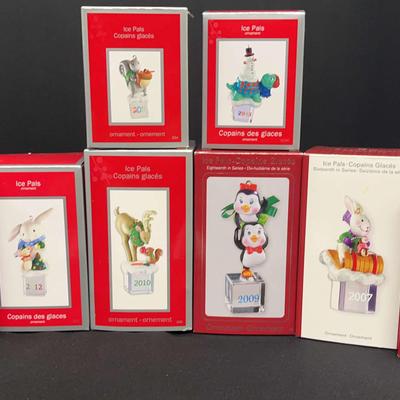 Carlton Cards Ice Pals Ornament Collection – Dated 2003–2013