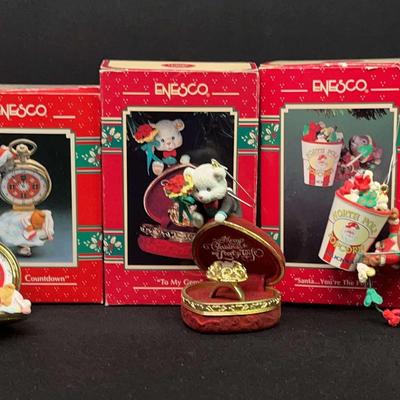 Enesco Christmas Ornament Collection – Featuring “Countdown to Christmas” Pocket Watch Ornament