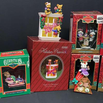 Collectible Christmas Ornaments Featuring 1998 Holiday Classics "Signs of Christmas" & More 