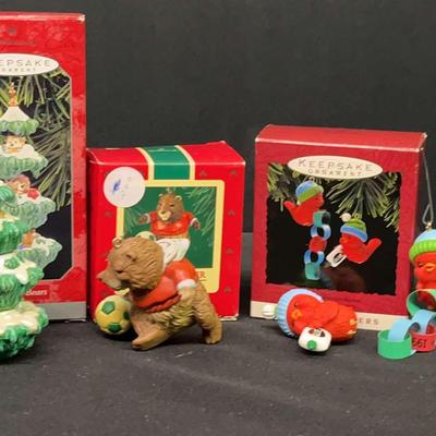 Hallmark Keepsake Ornament Collection – Bears, Mice & Holiday Cheer