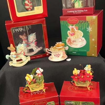 Carlton & Heirloom Ornament Collection – Featuring Sister to Sister & Holiday Tea Mice