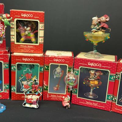 Enesco Treasury Of Christmas Ornaments #1 – Original Boxes Included