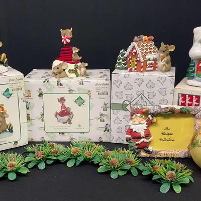 Charming Tails & Holiday Decor – Variety Of Seven Christmas Ornaments