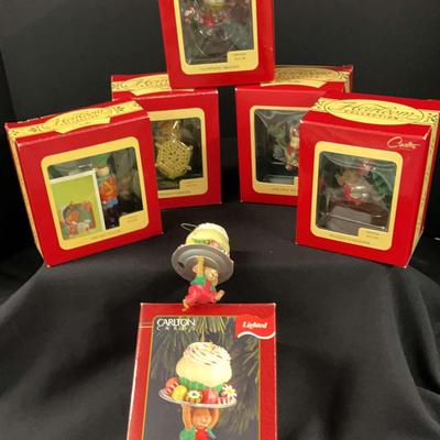 Christmas Ornaments From The Carlton Cards, Most From The Heirloom Collection