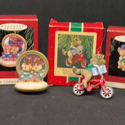 Vintage Hallmark Keepsakes Collection – Featuring “Race Day Handcrafted Ornament” (1987)
