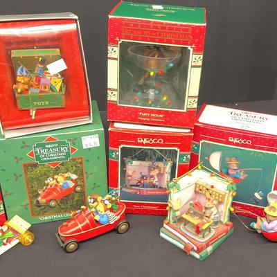 Enesco Christmas Ornaments Featuring “Christmas Cruising,” “Sew Christmas” & More