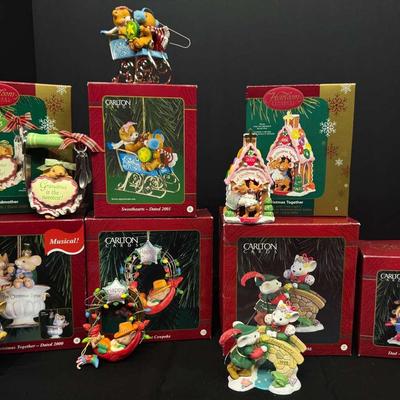 Carlton Cards Heirloom Christmas Ornaments – “Sweethearts,” “First Christmas Together” & More 