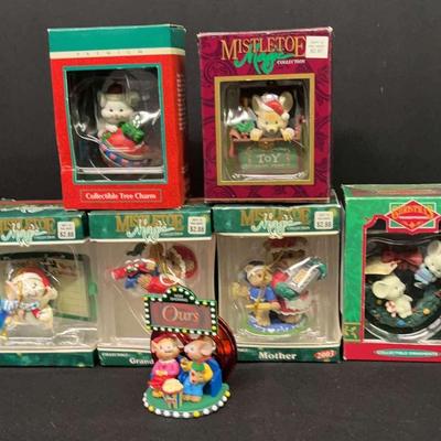 Mistletoe Magic Premium & Christmas Traditions Ornaments Featuring Premium Mistletoe “Chef Mouse” 