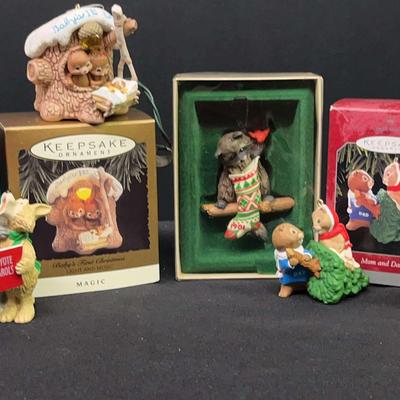 Keepsake & Hallmark Ornament Collection Featuring Starsonic Recorder & Coyote Carols