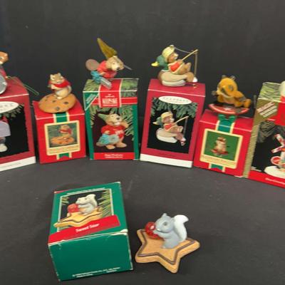 Hallmark Keepsake “Snow Swing” Ornament & Woodland Collection