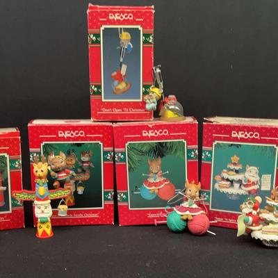 Enesco Christmas Ornament Collection Featuring “I Can’t Wait ’Til Christmas” Hot Air Balloon 