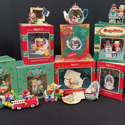 Enesco Ornament Assortment – Featuring 1999 Easy-Bake Oven Limited Edition