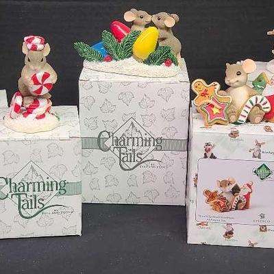Charming Tails Holiday Collection – Featuring “Squeaksville Christmas Parade”