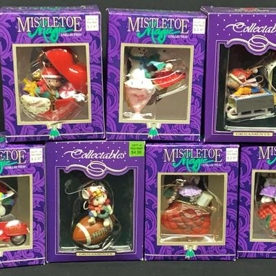Mistletoe Magic Ornaments Featuring “Merry Christmas Sweetheart”