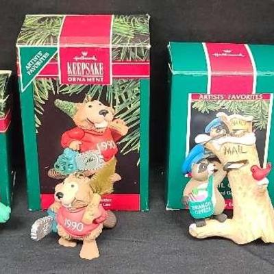 Hallmark Keepsake Ornament Collection – Dogs, Bears & Woodland Friends