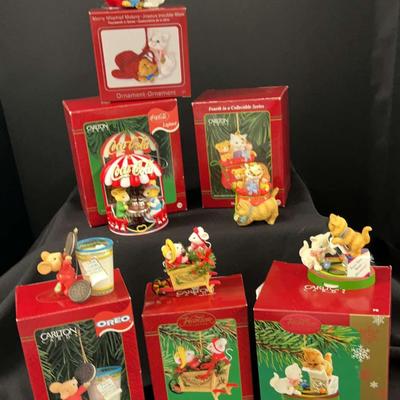 Carlton Cards Coca-Cola Lighted Ornaments & More 