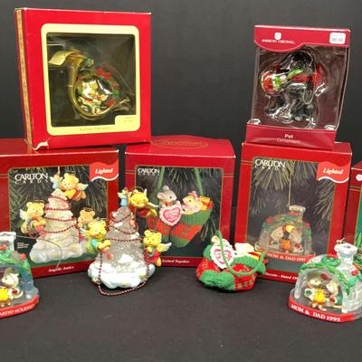Carlton Cards Christmas Ornaments Featuring "Angelic Antics"