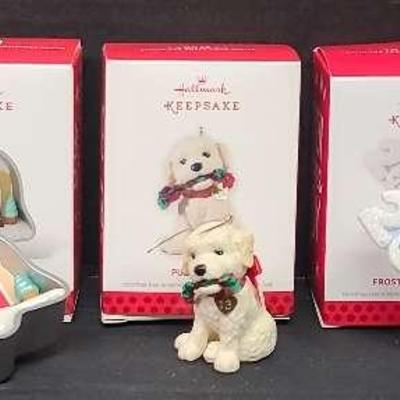Hallmark 2012 Cool Decade Ornament with Snowmen, Pets & Holiday Cheer