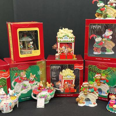 Carlton Cards “Main Attraction 1997” Movie Theater Ornament & More
