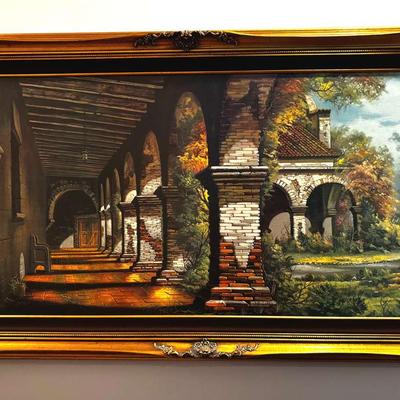 Oil Painting on Canvas by Carl Valente