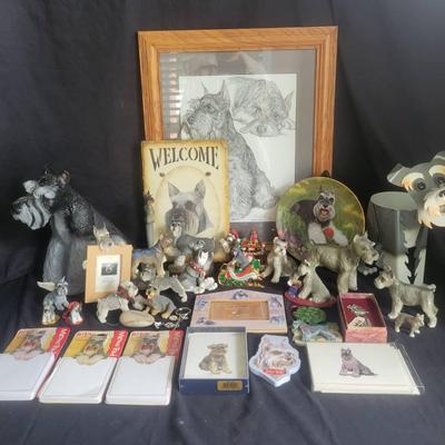 Schnauzer Figurines, Art, and Collectibles