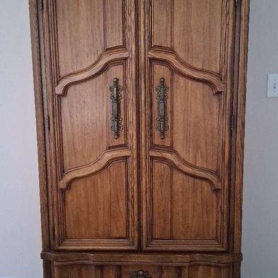 Burlington House Solid Wood Armoire Wardrobe