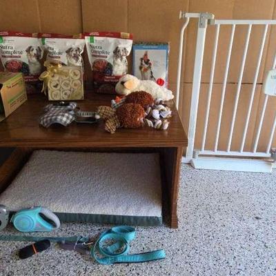 Pet Lover’s Bundle – Dog Table, Gate, Food, Toys & More