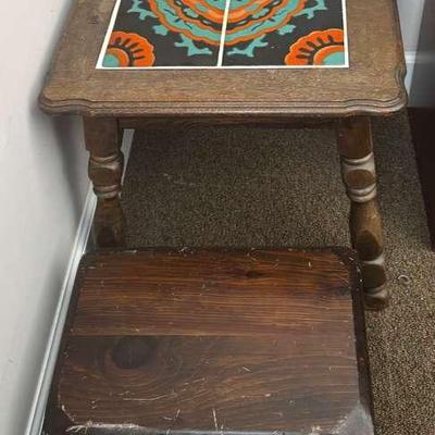 Two Wooden Stools