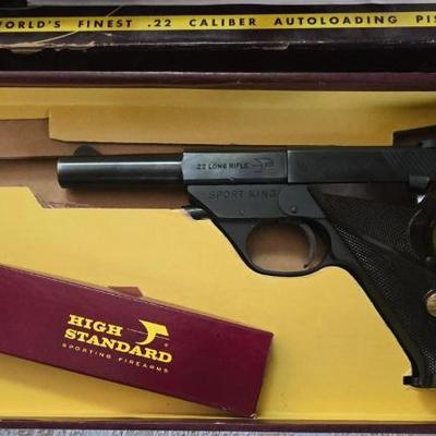 Sale Photo Thumbnail #83: High Standard Autoloading Pistol 