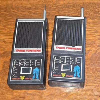 Sale Photo Thumbnail #20: Transformers Walkie Talkies
