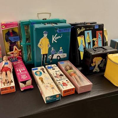 Vintage Barbie collectibles