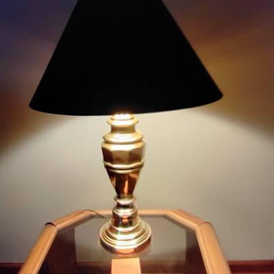 PAIR of Matching Brass Lamps