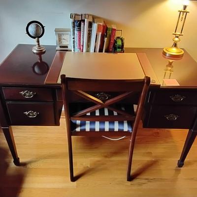 Traditional Styled Desk And Chair