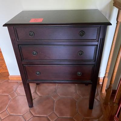 3 Drawer Side Table