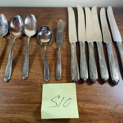 Incomplete Set Of Silver plate Flatware