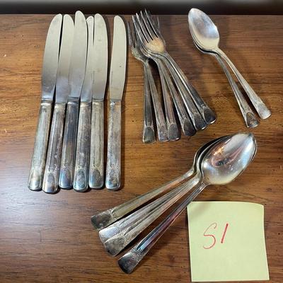 Small Lot Of Silver Plate By Embassy
