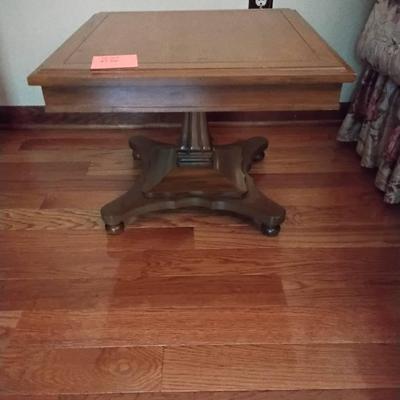 Vintage Square End Table