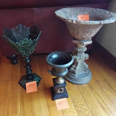 Lot Of Three Decorative Containers