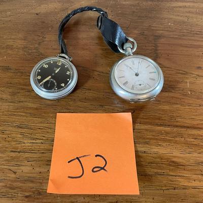 Lot Of Two Vintage Pocket Watches